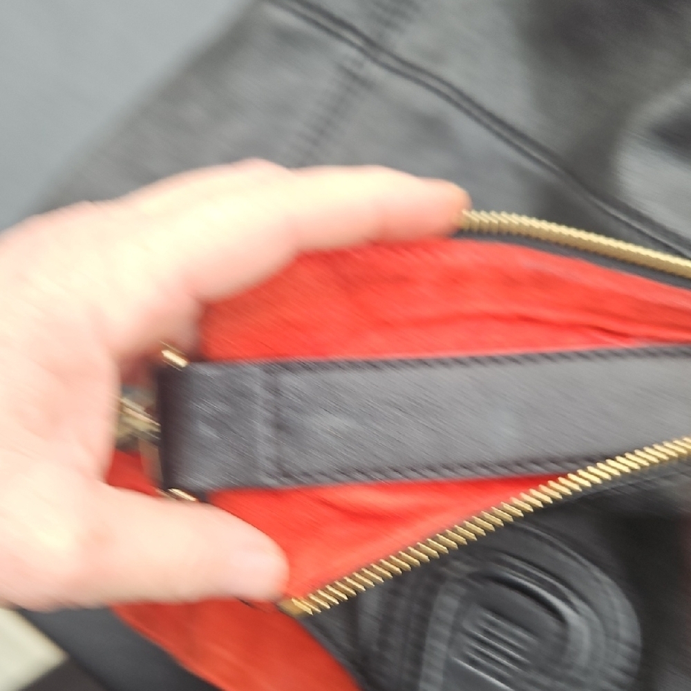 Givenchy Black Leather Tote with Gold Accents - Picture 7 of 8
